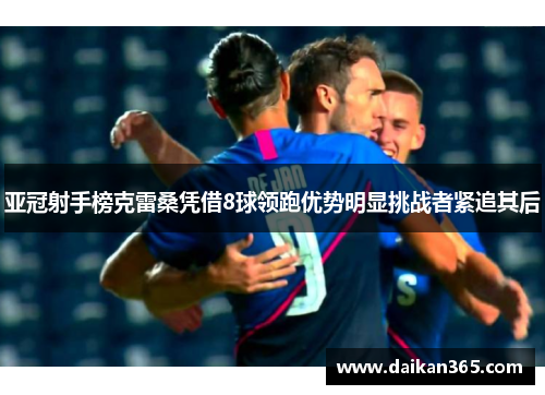 亚冠射手榜克雷桑凭借8球领跑优势明显挑战者紧追其后