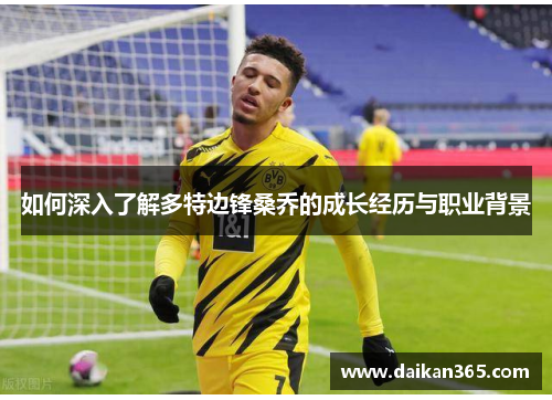 如何深入了解多特边锋桑乔的成长经历与职业背景 如何深入了解多特边锋桑乔的成长经历与职业背景